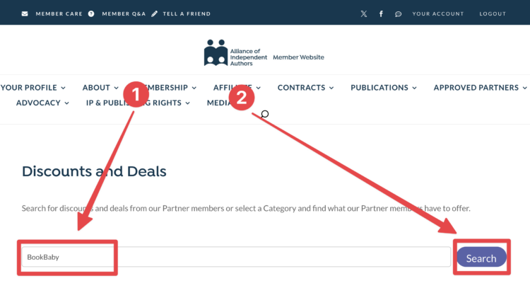 bookbaby promo code search