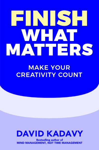 Cover of Finish What Matters by David Kadavy.