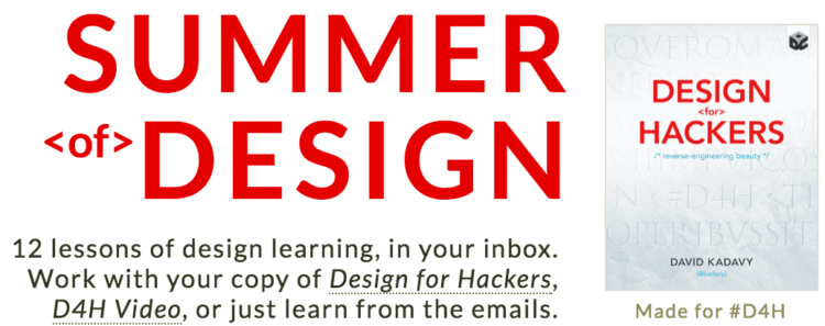 Learn_design___web_design___Design_for_Hackers___week_by_week_