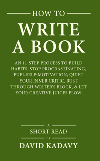 How to Write a Book cover