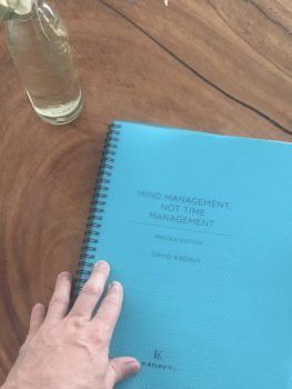 mind management not time management manuscript