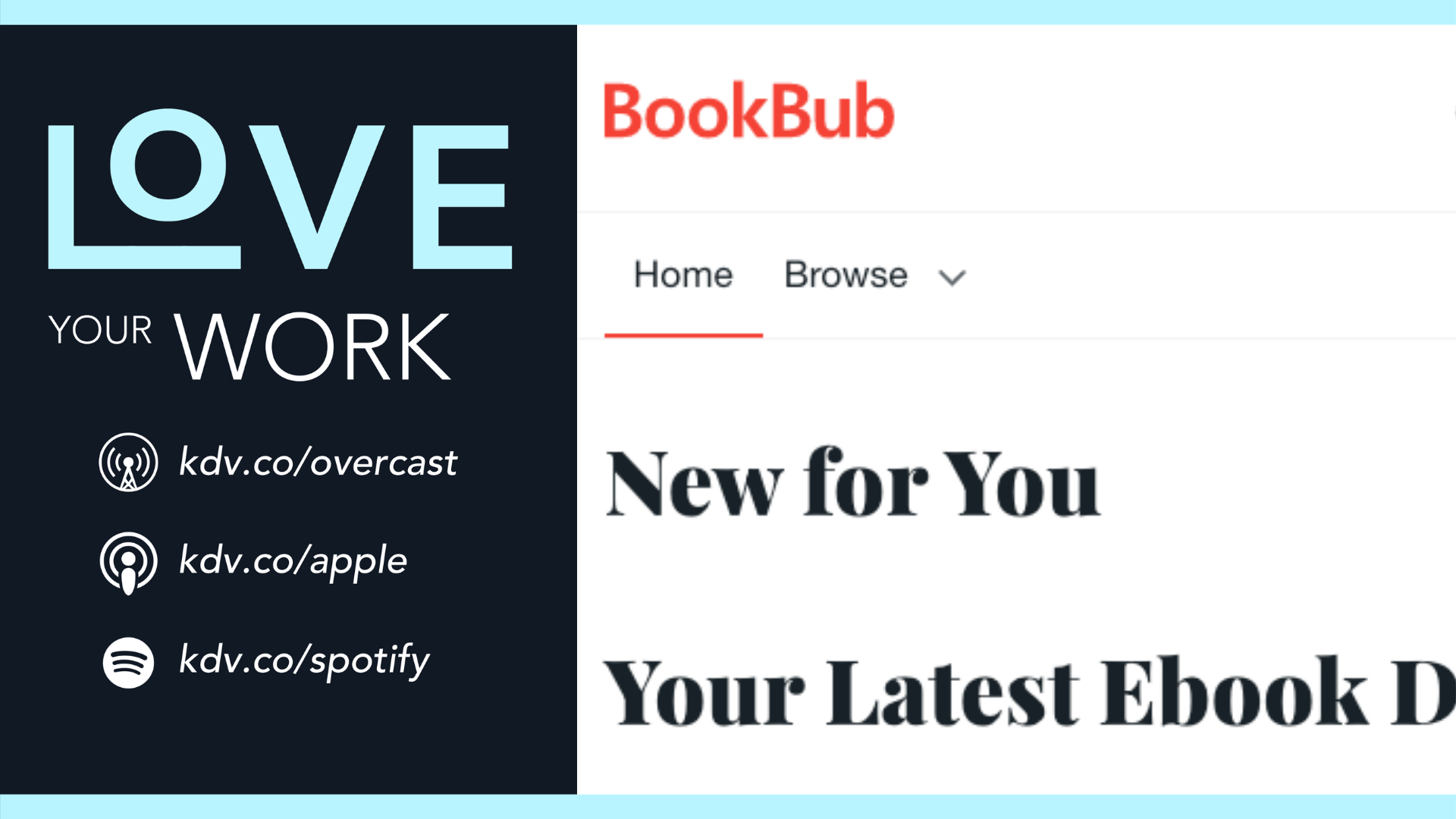 how to change preferences on bookbub