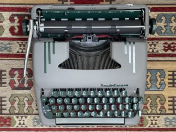 smith corona super typewriter overhead